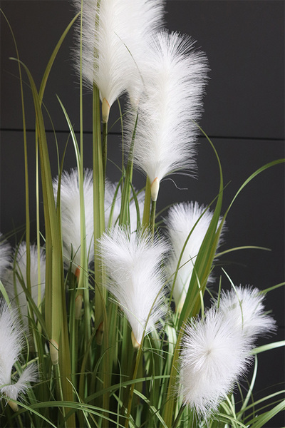 Regina White Saute sztuczna trawa do twojej donicy