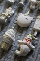 zestaw zawieszek choinkowych Toys, Złoto-Srebrna Kraina