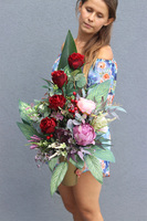 England Isoldia, bukiet nagrobny we wkładzie