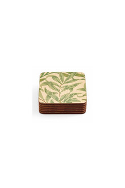 Willow Bough Green, podkładki korkowe, małe, 6szt