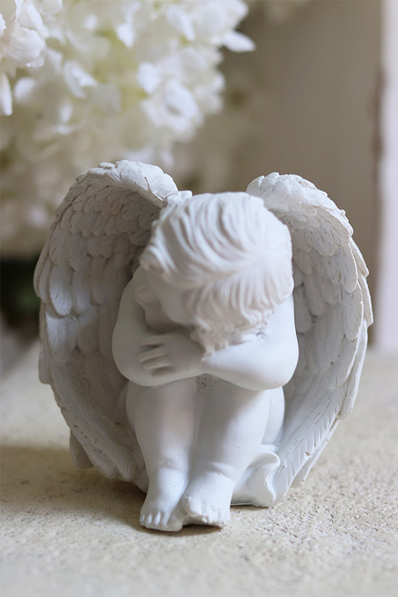 Aniołek Śpioszek, figurka dekoracyjna