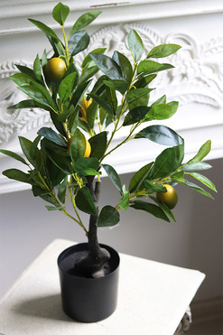 sztuczne drzewko cytrynowe, Citronea, wys.58cm