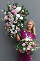 Roseria, bukiet nagrobny we wkładzie