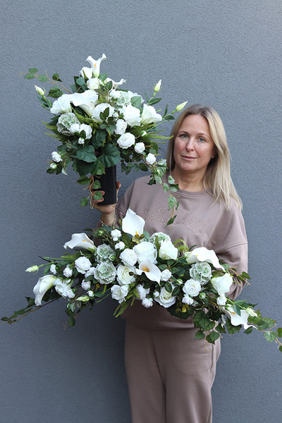 Światłość, komplet dekoracji nagrobnych