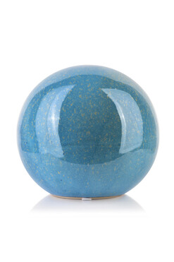 Saggio Blue, kula dekoracyjna figurka, wym.14x15x15cm