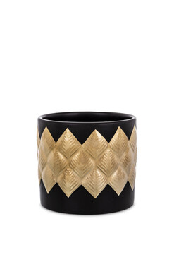 Negia, elegancka ceramiczna osłonka, wym.11.5x12.5cm