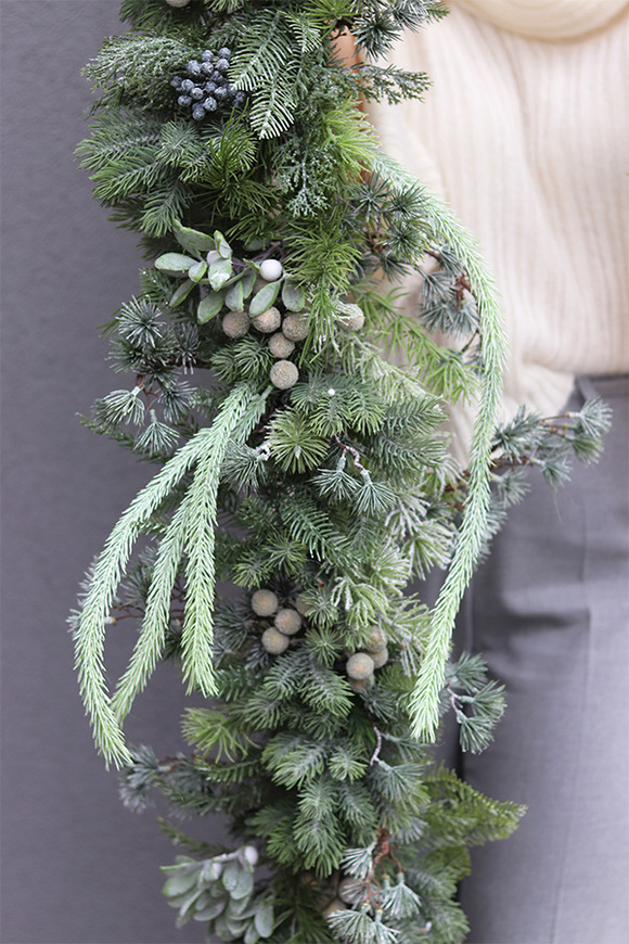 Green Forester, zimowa girlanda dekoracyjna