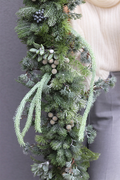 Green Forester, zimowa girlanda dekoracyjna