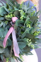 Gedrua 2, zielony wianek na drzwi