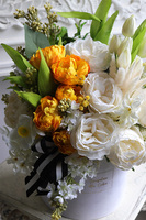 Spring Garden, wiosenny flowerbox z tulipanami