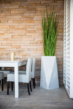 Nevis donica jasny marmurek z wewnętrzną półką 50x90cm