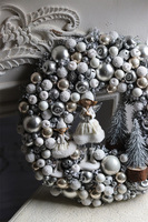 Świąteczny Spacer, świąteczny wianek dekoracyjny