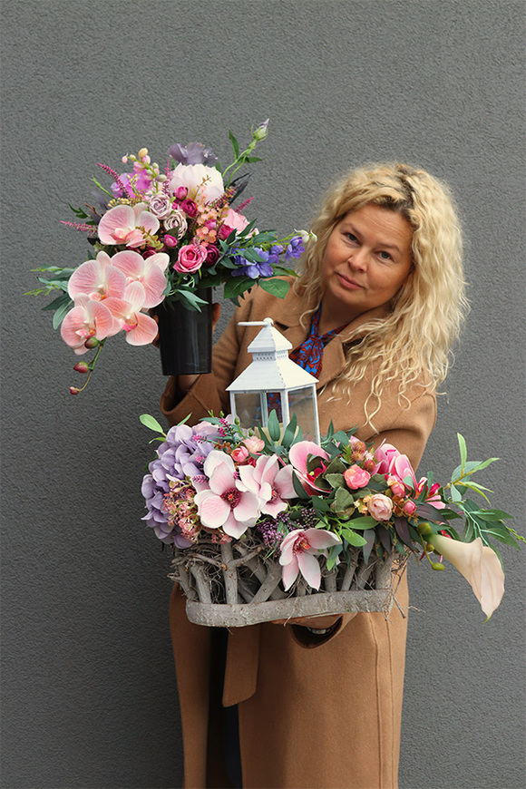 Amalanti, bukiet nagrobny we wkładzie