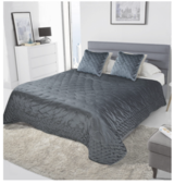 narzuta Coverlet Shiny, wym.160x220cm + poszewki 2 szt.  45x45cm