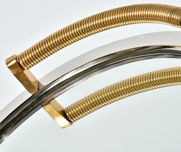 deluxe taca Glamour Szkło a, wym.40x40x5cm