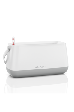 Yula Bag, doniczka z nawadnianiem, szara, wym.18x38x17cm