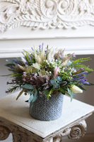 kompozycja z wrzosem, Boho Gretra