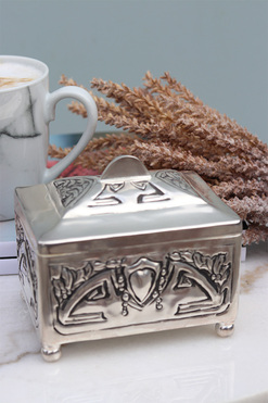 cukiernica posrebrzana Orient 