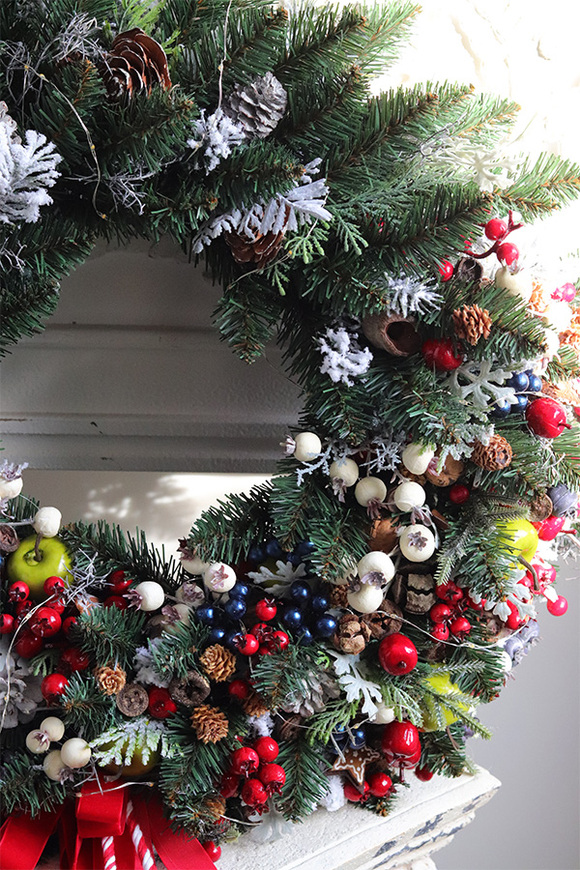 świąteczny wianek Kraina Magii 