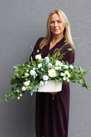 White Angel, dekoracja nagrobna w skrzynce