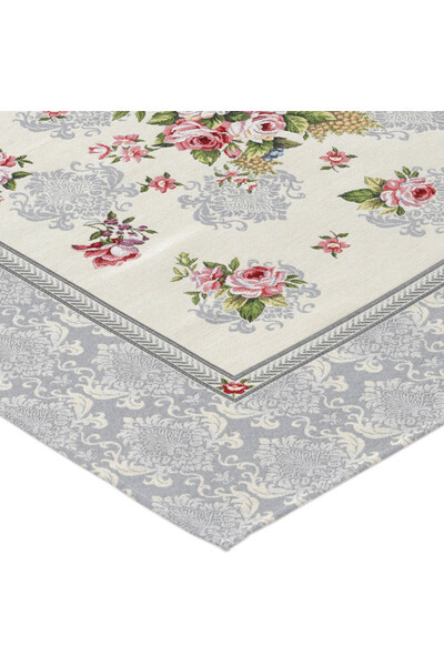 Rose Palace Grey, obrus gobelinowy serweta