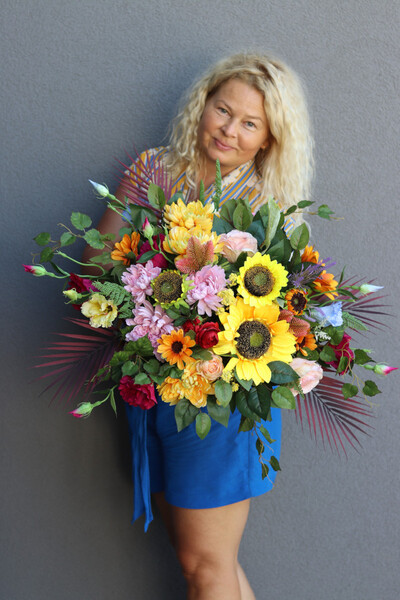 Barwy Jesieni, komplet dekoracji nagrobnych