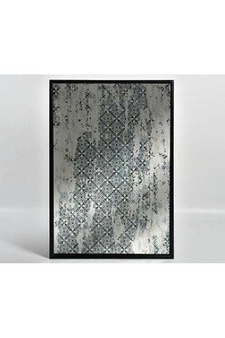 Vintage obraz szklany 3, wym.120x80x3cm