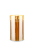 Cerrice Amber migocząca świeca LED w szkle
