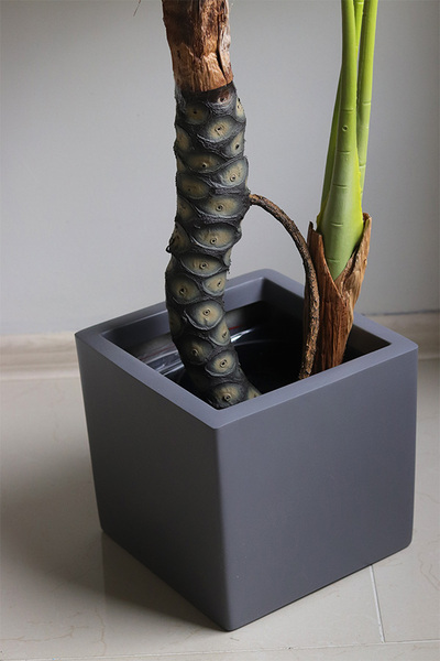 Filodendron Concrete, sztuczna roślina w doniczce