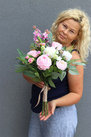 Pink Lussano, bukiet nagrobny