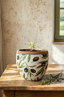 Olive Garden, ceramiczna osłonka doniczka