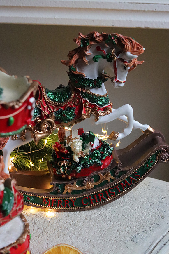 Oldschool Toys A, konik na biegunach pozytywka