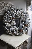 Świąteczny Spacer, świąteczny wianek dekoracyjny