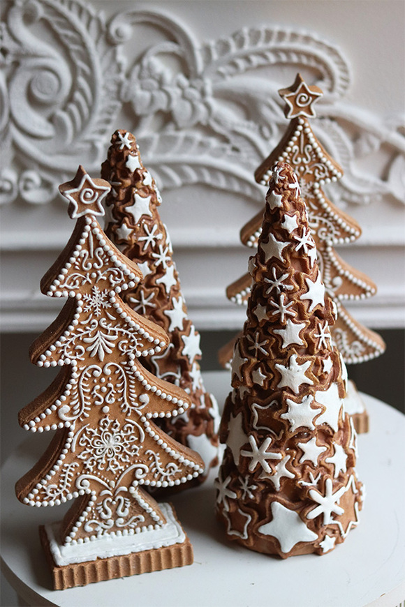 Pierniczek, świąteczna figurka choinka