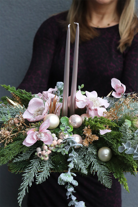 Pudrova Lukrecja, komplet świątecznych dekoracji