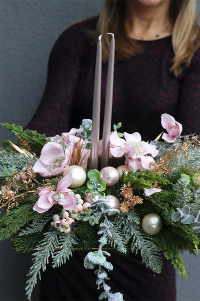 Pudrova Lukrecja, komplet świątecznych dekoracji