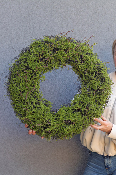 Mossi, dekoracyjny wianek z mchem
