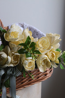 Familia, dekorowany koszyczek wielkanocny