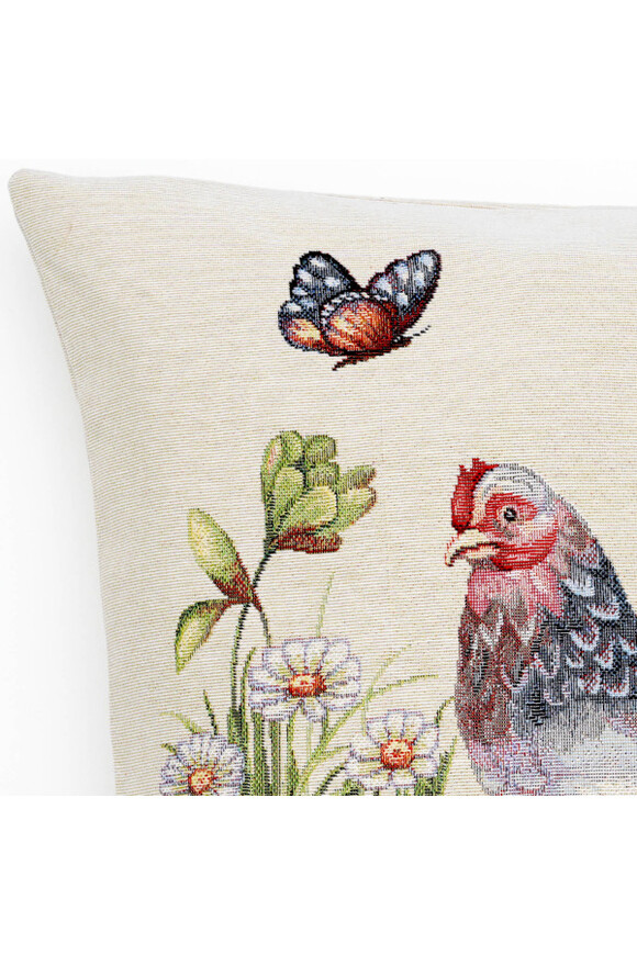 Wsi Wesoła, poszewka gobelinowa dwustronna	