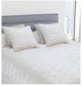 narzuta Coverlet Kremowa, wym.160x220cm + poszewki 2 szt.  45x45cm