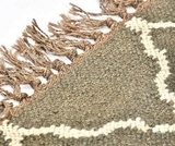 EcoEtno dywan Geo 2, biało-szary, wym.120x180cm