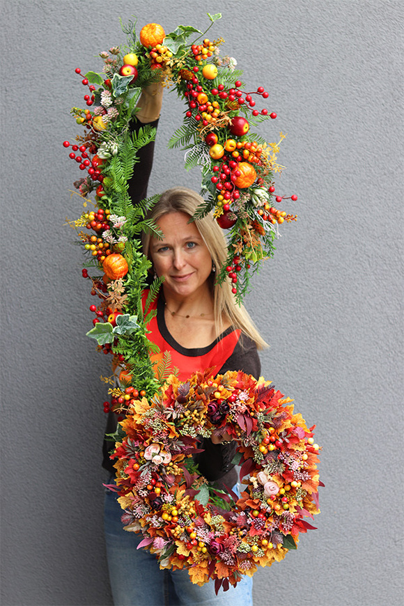 jesienna girlanda dekoracyjna, Moko Autumn Extra 2