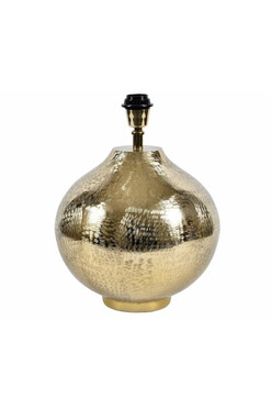 Deluxe Gold 8, lampa stołowa, bez abażura, wys.33cm