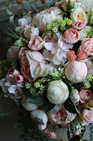 bardzo elegancka kompozycja kwiatowa, Eligia New, wym.30x42cm