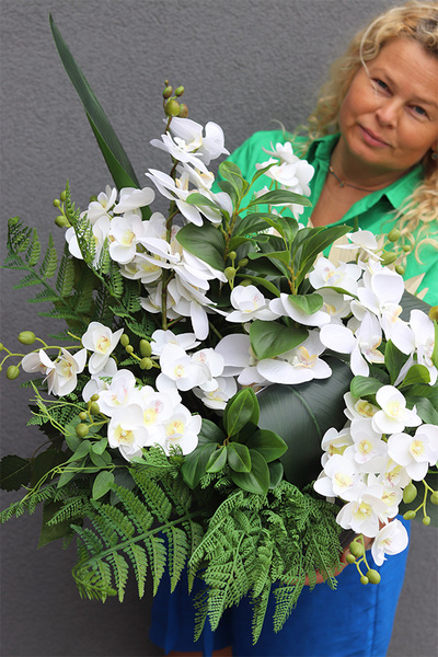 Orchidera Classica, komplet dekoracji nagrobnych