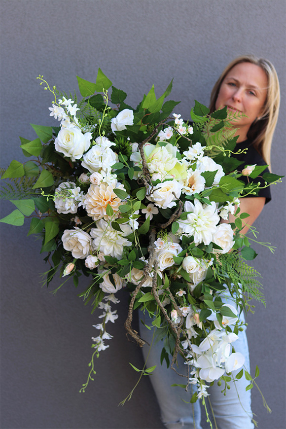 White Palace Saute, kompozycja nagrobna do twojej donicy