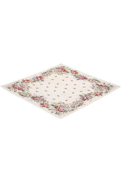 English Rose, obrus gobelinowy serweta, 98x98cm