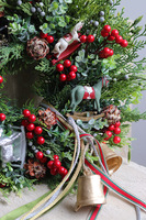 Hej Koniki, świąteczny wianek dekoracyjny