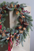 Holiday Charms, świąteczny wianek dekoracyjny