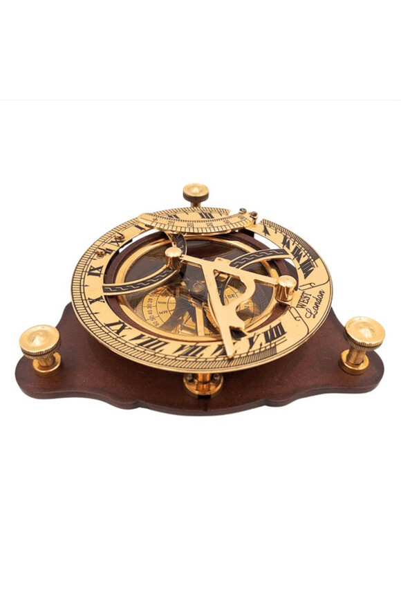 Solaris, mosiężny zegar słoneczny kompas